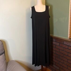 Susan Graver Black Maxi Dress
